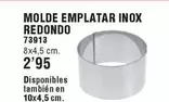 Oferta de Ambit - Molde Emplatar Inox Redondo por 2,95€ en Ferrcash