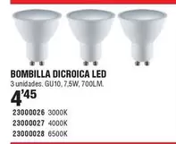 Oferta de Sonedas - Bombilla Dicroica Led por 4,45€ en Ferrcash