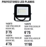 Oferta de Proyectores Led Planos por 3,75€ en Ferrcash