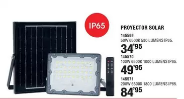 Oferta de Proyector Solar por 34,95€ en Ferrcash