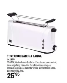 Oferta de Ambit - Tostador Ranura Larga por 26,95€ en Ferrcash