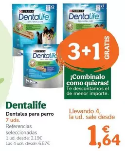 Oferta de Dentalife - Dentales Para Perro  por 2,19€ en Tiendanimal