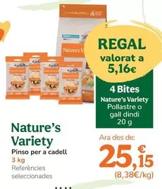 Oferta de Nature's Variety - Pinso Per A Cadell por 25,15€ en Tiendanimal