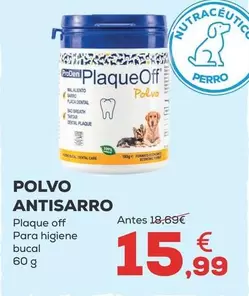 Oferta de Polvo Antisarro por 15,99€ en Kiwoko