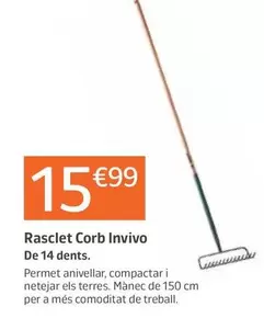 Oferta de Rasclet Corb Invivo por 15,99€ en Jardiland