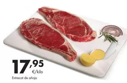 Oferta de Entrecot De Anojo por 17,95€ en Supermercados Lupa