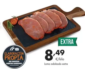 Oferta de Lomo Adobado Extra por 8,49€ en Supermercados Lupa