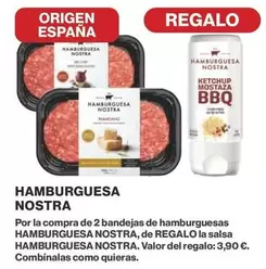 Oferta de Origen - Hamburguesa Nostra por 3,9€ en Supercor