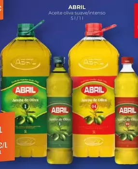 Oferta de Abril - Aceite Oliva Suave/Intenso en CashDiplo