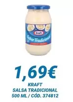 Oferta de Kraft - Salsa Tradicional por 1,69€ en Dialsur Cash & Carry