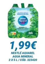 Oferta de Nestlé - Aquarel Agua Mineral por 1,99€ en Dialsur Cash & Carry