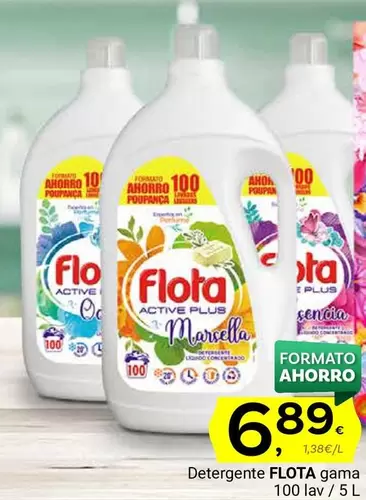 Oferta de Flota - Detergente Gama por 6,89€ en Supermercados Dani