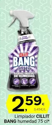 Oferta de Cillit Bang - Limpiador Humedad por 2,59€ en Supermercados Dani