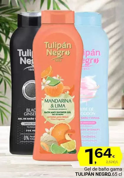 Oferta de Tulipán - Gel De Bano Gama por 1,64€ en Supermercados Dani