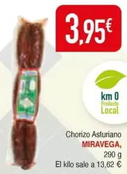 Oferta de Chorizo Asturiano por 3,95€ en Masymas