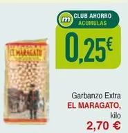 Oferta de Garbanzo Extra por 2,7€ en Masymas