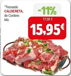 Oferta de Caldereta por 15,95€ en Masymas