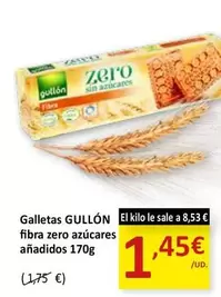 Oferta de Gullón - Galletas Fibra Zero Azucares Anadidos por 1,45€ en SPAR