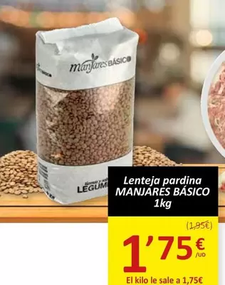 Oferta de One - Lentejas Pardina por 1,75€ en SPAR