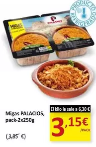 Oferta de Palacios - Migas por 3,15€ en SPAR