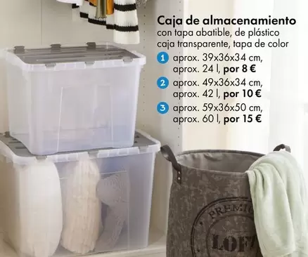 Oferta de Caja De Almacenamiento por 8€ en TEDi