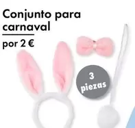 Oferta de Conjunto Para Carnaval por 2€ en TEDi