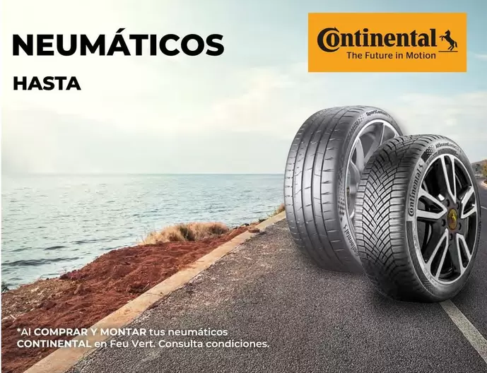 Oferta de Continental - Neumáticos en Feu Vert