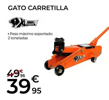 Oferta de Carretilla - Gato por 39,95€ en Feu Vert