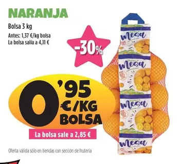 Oferta de Naranja por 0,95€ en Ahorramas