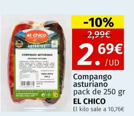 Oferta de El Chico - Compango Asturiano por 2,69€ en Maskom Supermercados