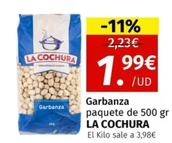 Oferta de La cochura - Garbanza por 1,99€ en Maskom Supermercados