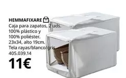Oferta de Caja Para Zapatos por 11€ en IKEA