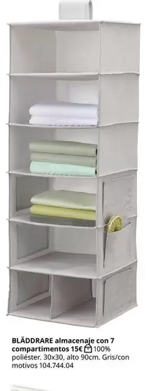 Oferta de BlladdARE Almacenaje Con 7 Compartimentos en IKEA