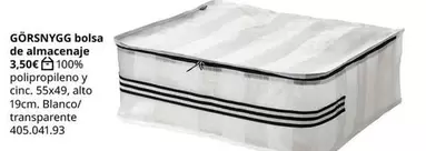 Oferta de Blanco - Bolsa De Almacenaje por 3,5€ en IKEA