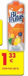 Oferta de Bifrutas - Tropical por 1,33€ en CashDiplo