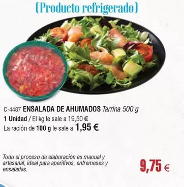 Oferta de Ideal - Ensalada De Ahumados por 9,75€ en Abordo