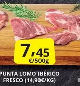 Oferta de Punta Lomo Iberico Fresco por 7,45€ en Supermercados MAS