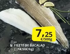 Oferta de Filete De Bacalao por 7,25€ en Supermercados MAS