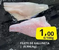 Oferta de Filete De Gallineta por 1€ en Supermercados MAS