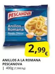 Oferta de Pescanova - Anillos A La Romana por 2,99€ en Supermercados MAS