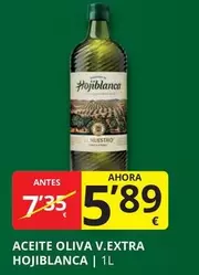 Oferta de Hojiblanca - Aceite Oliva V.extra por 5,89€ en Supermercados MAS