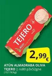 Oferta de Tejero - Atun Almadraba Oliva por 2,99€ en Supermercados MAS