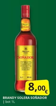 Oferta de Solera - Brandy  Sonador por 8€ en Supermercados MAS