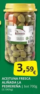 Oferta de Aceituna Fresca Alinada por 3,59€ en Supermercados MAS