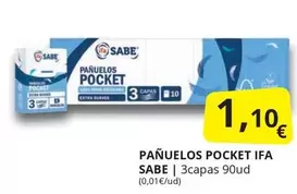 Oferta de Ifa sabe - Panuelos Pocket por 1,1€ en Supermercados MAS