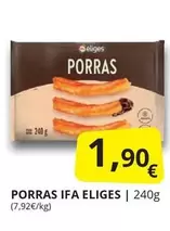 Oferta de Ifa Eliges - Porras por 1,9€ en Supermercados MAS