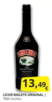 Oferta de Baileys - Licor Original por 13,49€ en Supermercados MAS