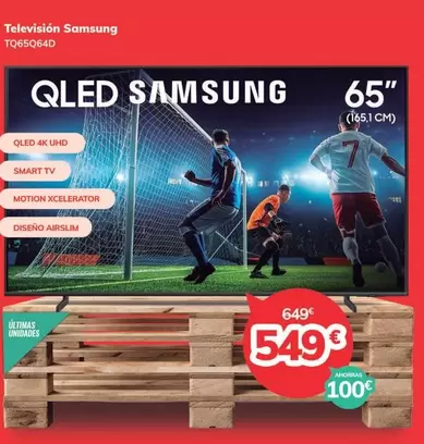 Oferta de Samsung - Televisión  por 549€ en Mi electro