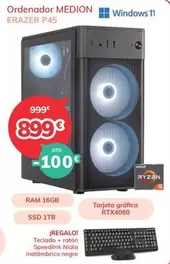 Oferta de Medion - Ordenador por 899€ en Mi electro