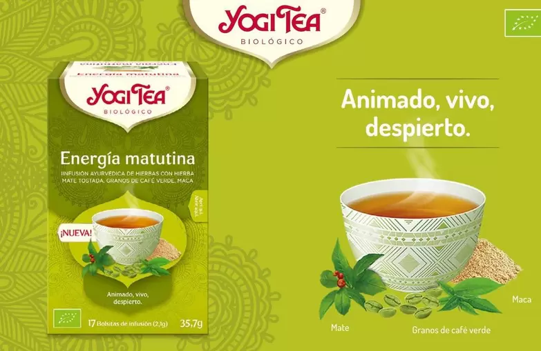 Oferta de Yogi Tea - Granos De Café Verde en Veritas